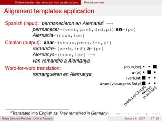 Integrating corpus-based and rule-based approaches in an open-source machine translation system