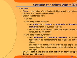 Introduction à C++