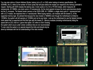 Introduction of ram ddr3