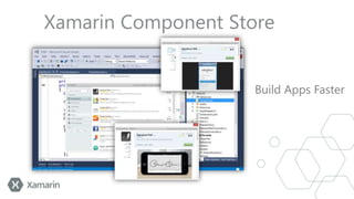 Xamarin Component Store
Build Apps Faster
 