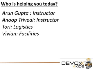 Who is helping you today?
Aimee Maree : Instructor
Cayci Gorlitsky: Assistant
 