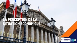 ©Ipsos - Baromètre politique Ipsos / CESI Ecole
d’ingénieurs- La Tribune Dimanche – Mars 2025 22
LA PERCEPTION DE LA
SITUATION ÉCONOMIQUE
22
 