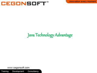 Java Technology Advantage
 