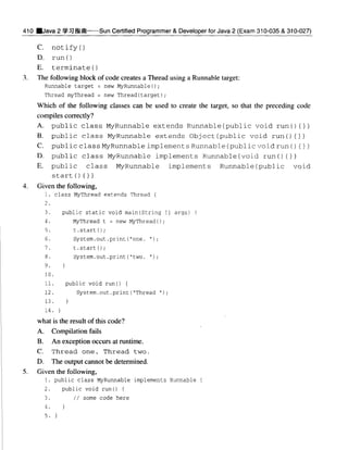 Java.2学习指南Sun.Certified.Programmer.&Amp;.Developer.For.Java.2.(Exam.310 035.&Amp;.310 027)