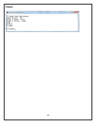 13 
Output: 
 