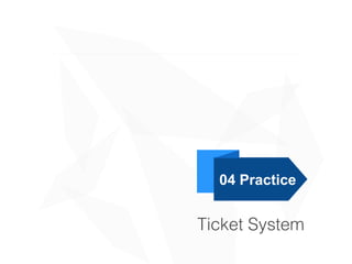 04 Practice
Ticket System
 