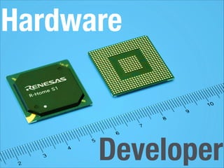 Hardware

Developer

 