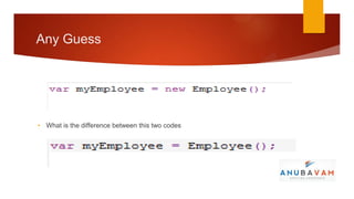 Any Guess




• What is the difference between this two codes
 