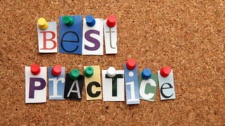 Javascript best practices