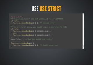 USE USE STRICT
/ Sic o "titmd"wt js a hrls srn
 / wth n src oe ih ut n ames tig

"s src"
 ue tit;

/ Ti,nwilgl asgmn o a udfndvral wl
 / hs o lea, sinet f n neie aibe il
/ trwa errisedo ipiieydcaiga(lbl vral
 / ho n ro nta f mlctl elrn   goa) aib
e

A=4;
   9



"s src"
 ue tit;

/ Dpdpoete:ti wl nwtrwa err
 / ue rpris hs il o ho n ro
vrA={P:"o" P:"a" P:"o"}
 a    1 fo, 2 br, 1 zt ;
 