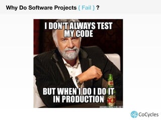 Why Do Software Projects { Fail } ? 
 