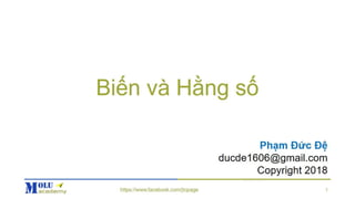 Java SE Basic Chapter2: Variable
