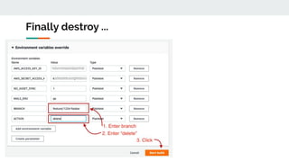 Finally destroy ...
 