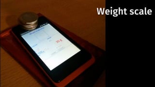 Weight scale
 