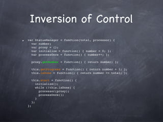 JavaScript Patterns