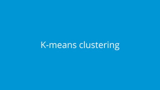 www.edureka.co/data-scienceEdureka’s Data Science Certification Training
K-means clustering
 