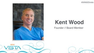 #XANGOvista
Kent Wood
Founder // Board Member
 