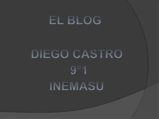 trabajo del blog