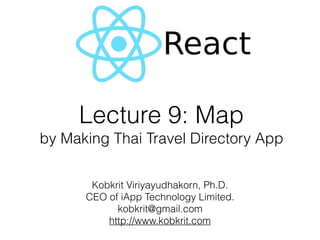 Kobkrit Viriyayudhakorn, Ph.D.
CEO of iApp Technology Limited.
kobkrit@gmail.com
http://www.kobkrit.com
 