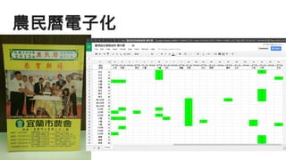 農民曆電子化
 
