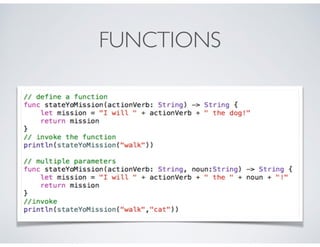 FUNCTIONS
 
