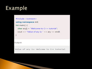 Input and output basic of c++ programming and escape sequences