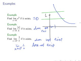 Lesson 3: The limit of a function