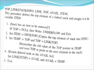 Link list using array in Data structure amd algorithms