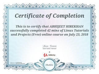 Linux tutorials