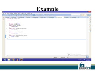 Example

 