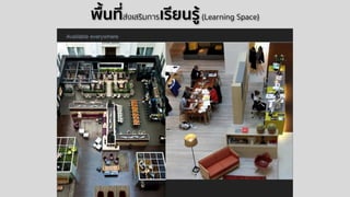 พื้นที่ส่งเสริมการเรียนรู้(Learning Space)	
 