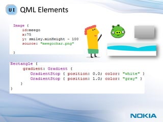 QML Elements
 