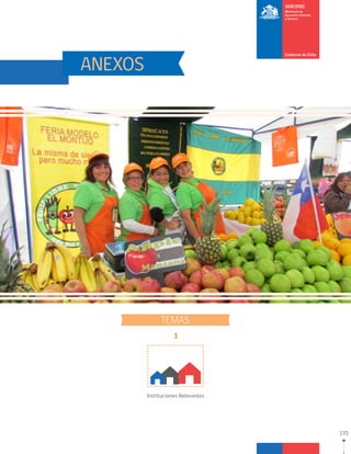 135
ANEXOS
TEMAS
Instituciones Relevantes
1
 