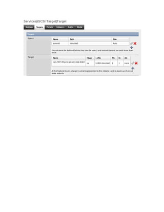 Manual iscsi con freenas