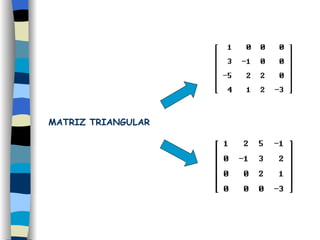 MATRIZ TRIANGULAR 