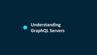 Understanding
GraphQL Servers
2
 