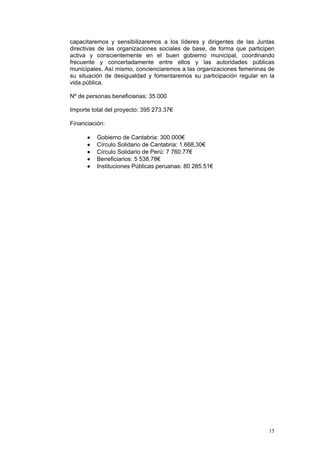 Memoria 2007