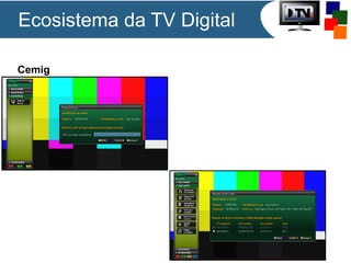 Ecosistema da TV Digital
Cemig

 