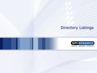 Directory Listings 