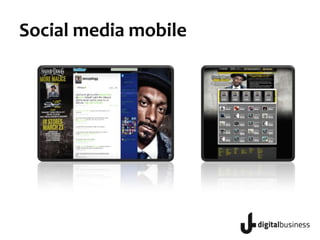Social media mobile
 