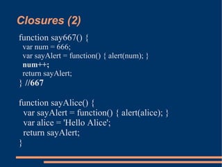 modern javascript, unobtrusive javascript, jquery