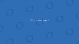 Who is this nerd?
 