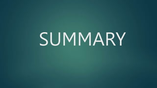 SUMMARY
 
