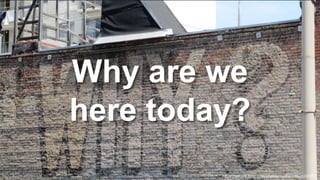 © 2018, Amazon Web Services, Inc. or its Affiliates. All rights reserved.
https://secure.flickr.com/photos/mgifford/4525333972
Why are we
here today?
 