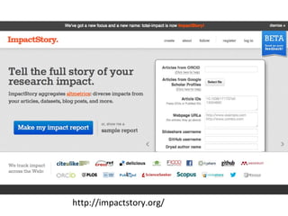 http://impactstory.org/
 
