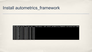 Install autometrics_framework
 