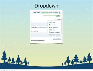 Dropdown
Tuesday, November 2, 2010
 