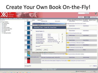Create Your Own Book On-the-Fly! 