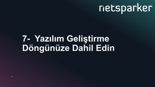 Netsparker sunumu ( Türkiye Distributörü Kavi Bilişim )