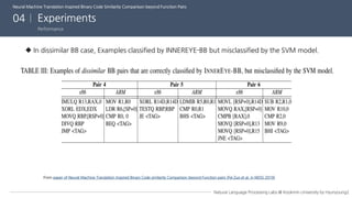 Neural machine translation inspired binary code similarity comparison beyond function pairs